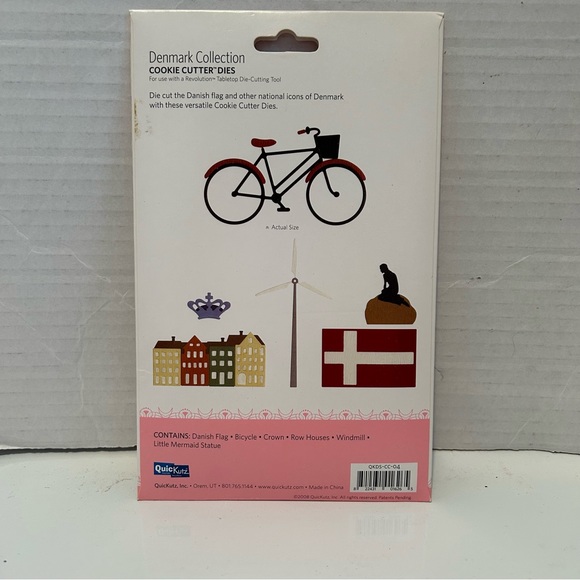 Quickutz 6-pc cookie cutter dies - DENMARK collection - Picture 3 of 6